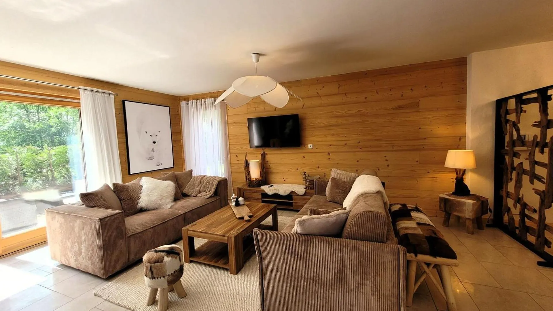 Appartement Spacieux Et Lumineux, 3 Chambres, Proche Centre Les Gets, Terrasse, Parking, Calme. - Fr-1-598-167 0*,  Fransa